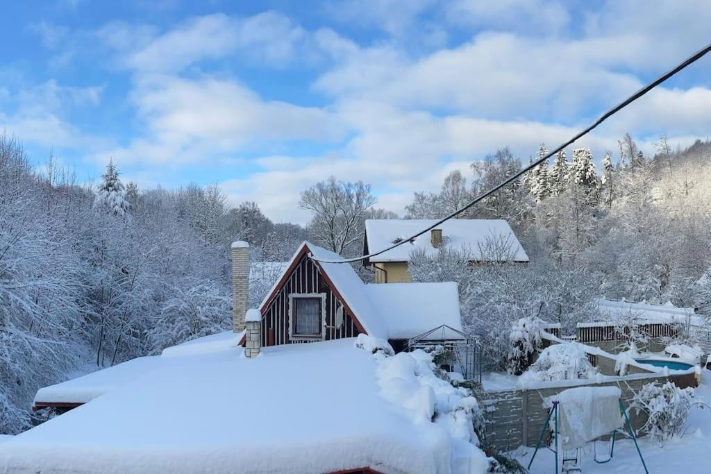 Utulna Chaloupka Na Valassku Valašská Bystřice Exterior foto